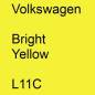 Preview: Volkswagen, Bright Yellow, L11C.